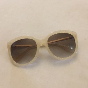 Cream vivienne Westwood sunglasses